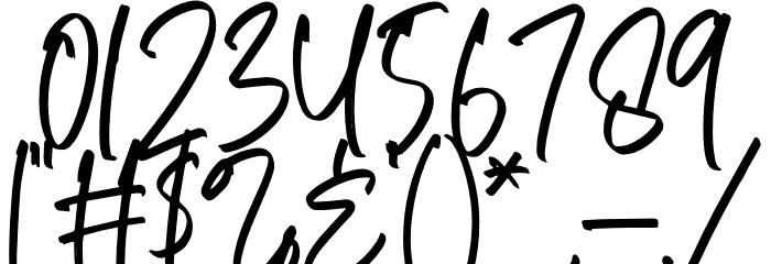 Richard Hamilton Font OTHER CHARS