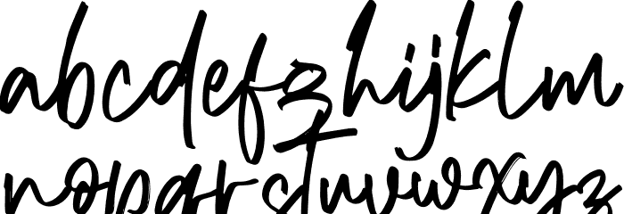 Richard Hamilton Font LOWERCASE