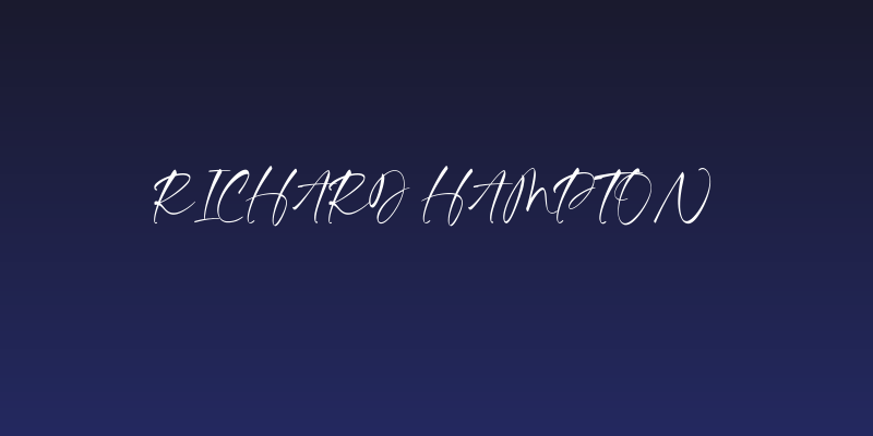 Richard Hampton Social Header