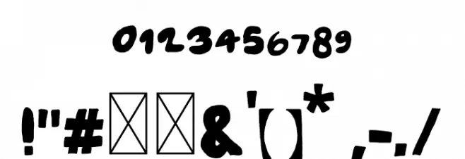 Richard Love Font OTHER CHARS