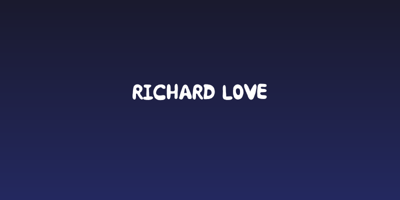 Richard Love Social Header