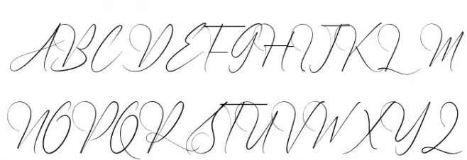 Richard Martha Demo Schriftart Groß