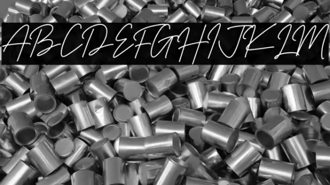 Richard Signatera Font examples