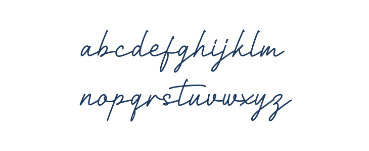 Richard Signatera Lowercase