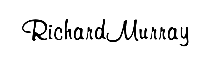 RichardMurray Font