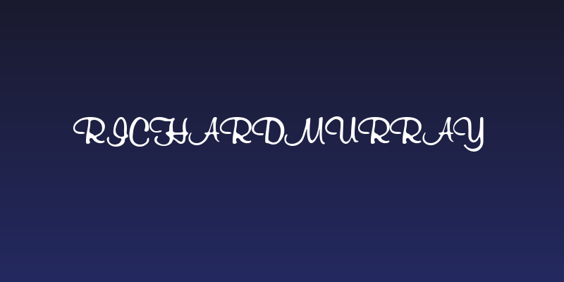 RichardMurray Social Header