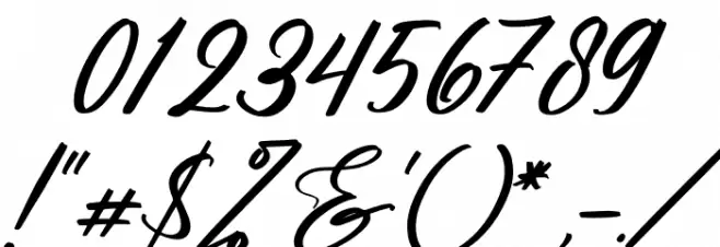 Richards Frederick Italic Font OTHER CHARS