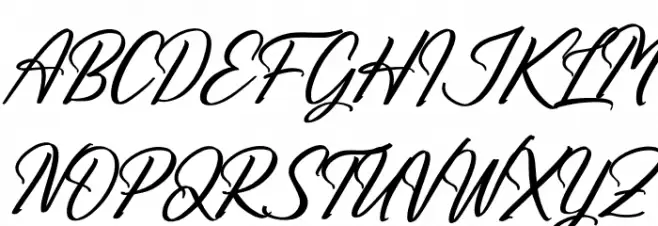 Richards Frederick Italic Fonte MAIÚSCULAS