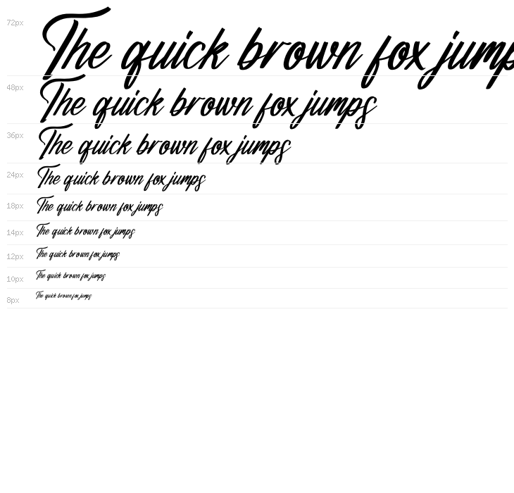 Richards Frederick Italic Waterfall