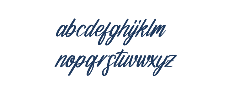 Richards Frederick Italic Lowercase