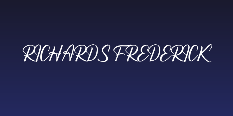 Richards Frederick Social Header