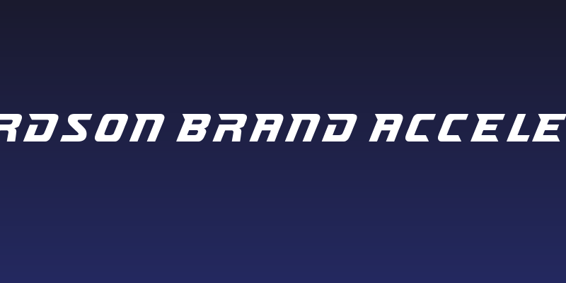 Richardson Brand Accelerator Social Header