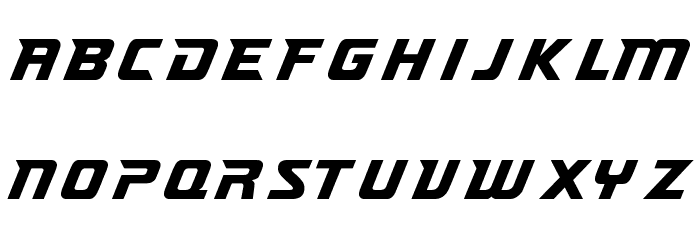 Richardson Brand Accelerator Font LOWERCASE