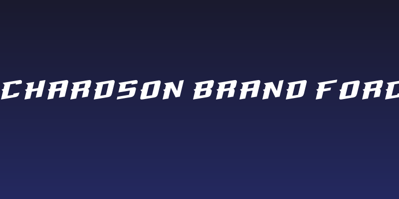 Richardson Brand Force Social Header