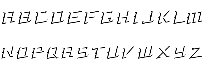 Richardson Brand Force Font LOWERCASE