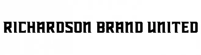 Richardson Brand United  Frei Schriftart Herunterladen