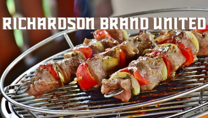 Richardson Brand United Font examples
