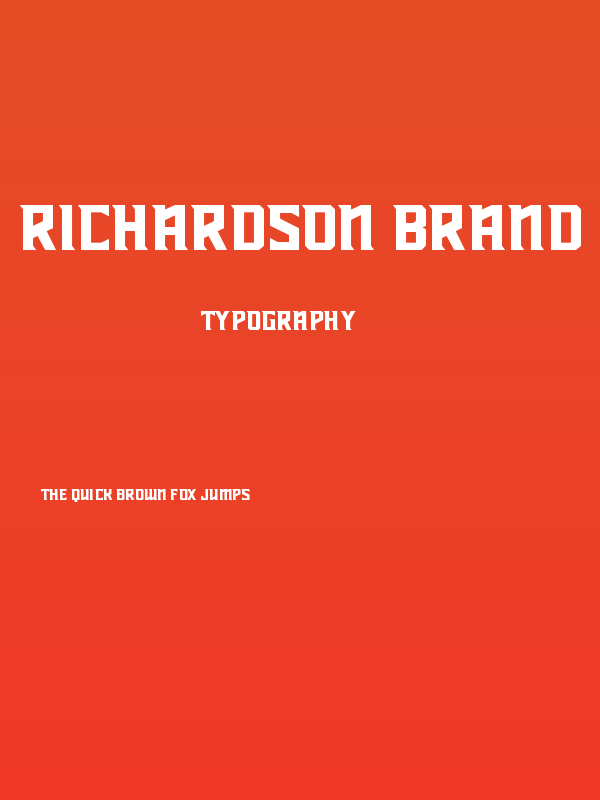 Richardson Brand United Poster