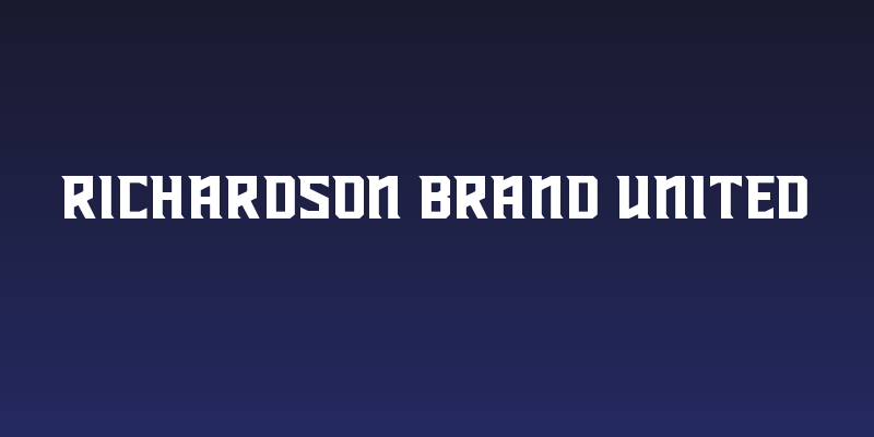 Richardson Brand United Social Header