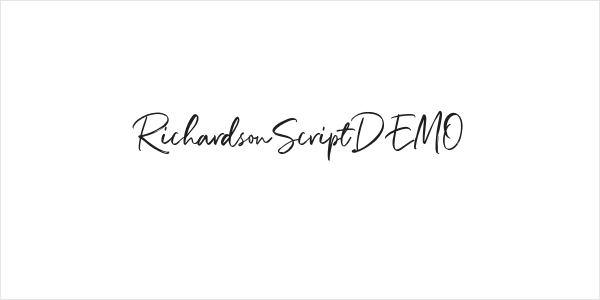 RichardsonScriptDEMO Logo