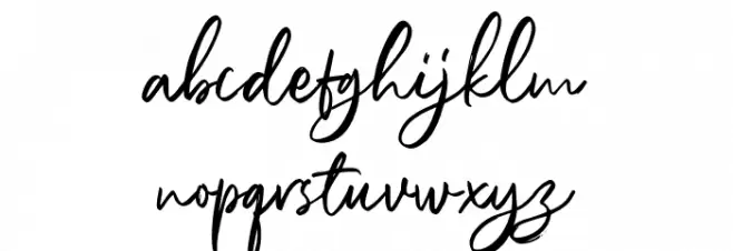 RichardsonScriptDEMO Polices MINUSCULES
