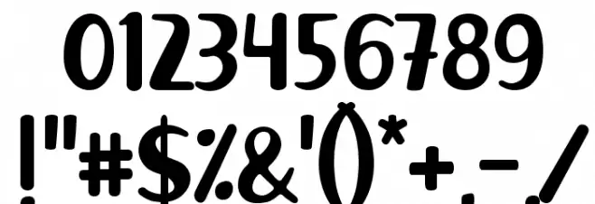 Richela Kids Font OTHER CHARS