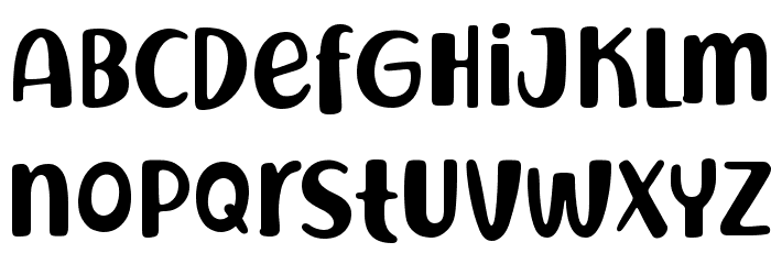 Richela Kids Font LOWERCASE