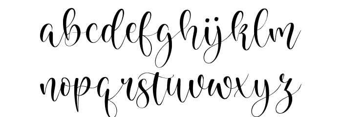 Richela Font LOWERCASE