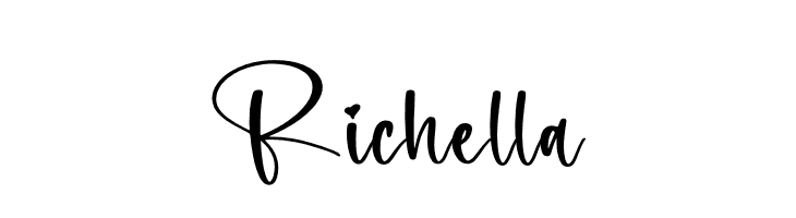 Richella  baixar fontes gratis