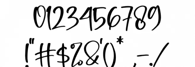 Richella Font OTHER CHARS