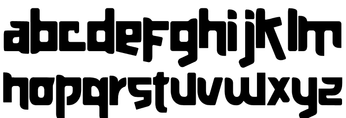 Richest Font LOWERCASE