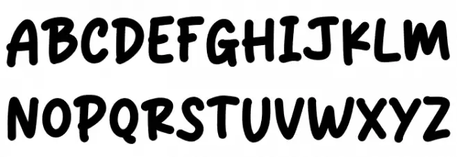 Richeze Шрифта ВЕРХНИЙ