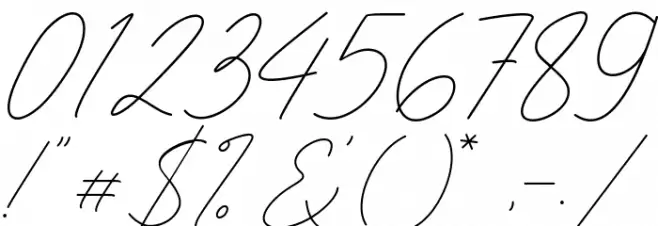 Richford Font OTHER CHARS