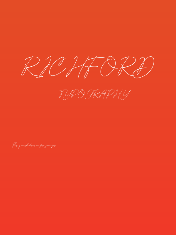 Richford Poster