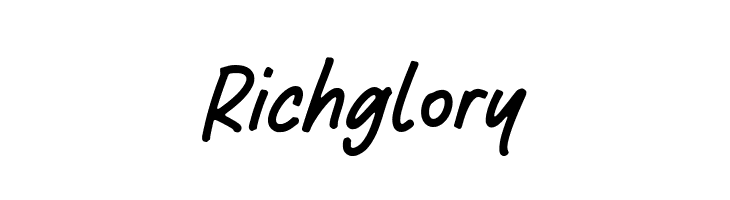 Richglory  Free Fonts Download
