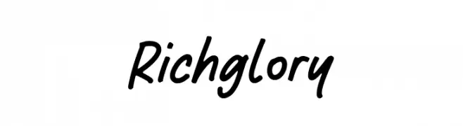 Richglory  नि: शुल्क फ़ॉन्ट्स डाउनलोड