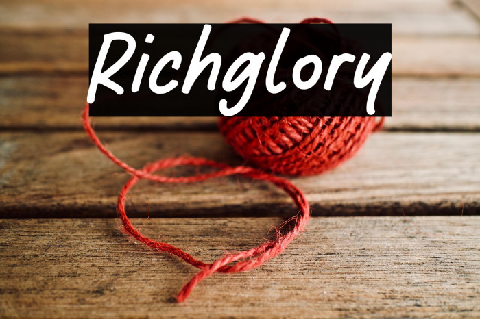 Richglory Example 1