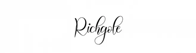 Richgole  免费字体下载