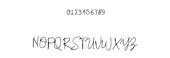 Richie Youthfield Alt Font OTHER CHARS