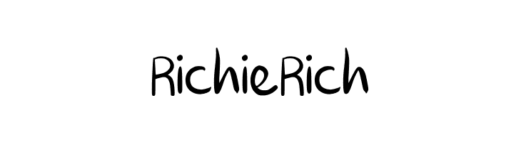 RichieRich Fonte