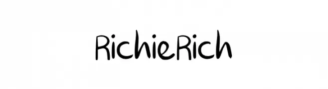RichieRich  フリーフォントのダウンロード