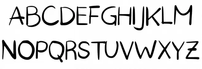 RichieRich 字体 大写