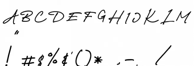 Richland-Regular Font OTHER CHARS