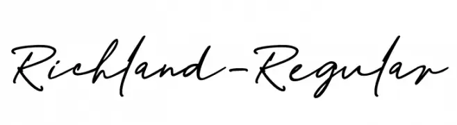 Richland-Regular  Fuentes Gratis Descargar