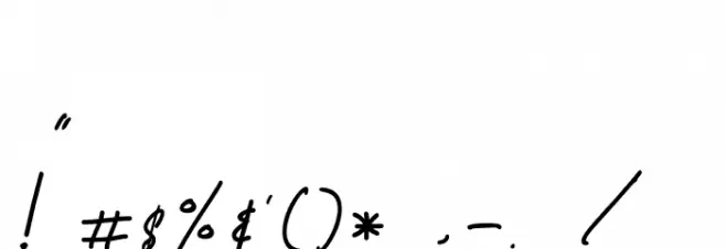 Richland-Regular Font OTHER CHARS