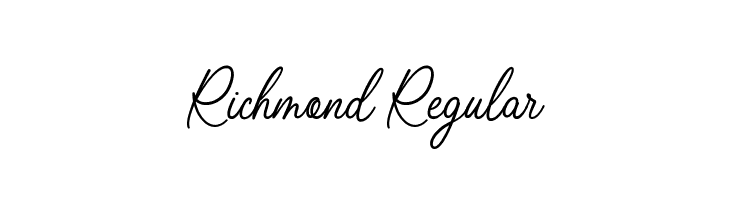 Richmond Regular  Fuentes Gratis Descargar