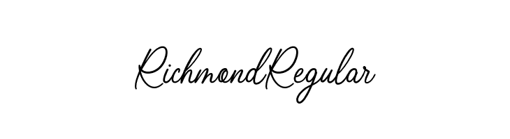 Richmond Regular  Descarca Fonturi Gratis