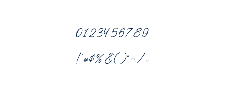 Richmond Regular Other Characters