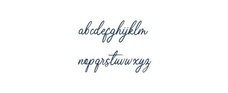 Richmond Regular Lowercase