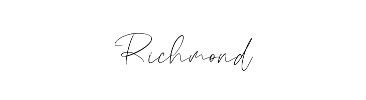 Richmond  नि: शुल्क फ़ॉन्ट्स डाउनलोड